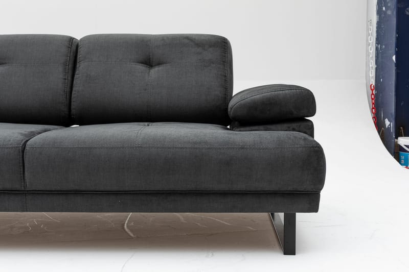 Kitimat Soffa 2-sits - Antracit - 2 sits soffa