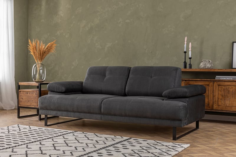 Kitimat Soffa 2-sits - Antracit - Möbler - Soffa - 2 sits soffa