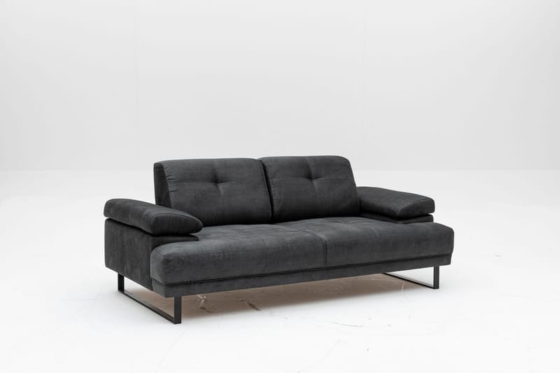 Kitimat Soffa 2-sits - Antracit - 2 sits soffa