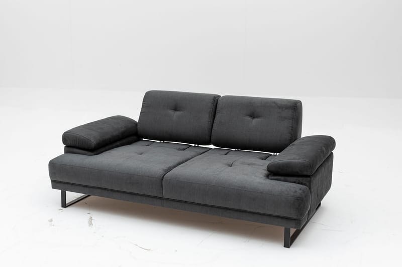 Kitimat Soffa 2-sits - Antracit - 2 sits soffa