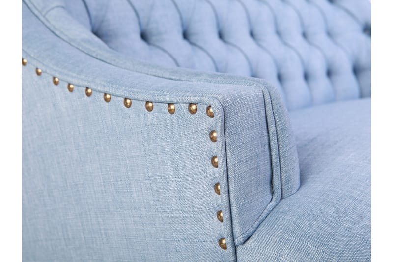 Lamonti 2-sits Soffa - Indigoblå/Natur - Möbler - Soffa - 2 sits soffa