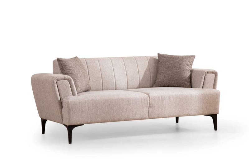 Lilesville 3-sits Soffa - Beige - 2 sits soffa