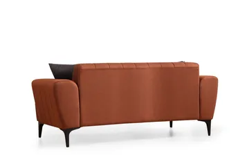 Lilesville 3-sits Soffa - Röd - Möbler - Soffa - 2 sits soffa