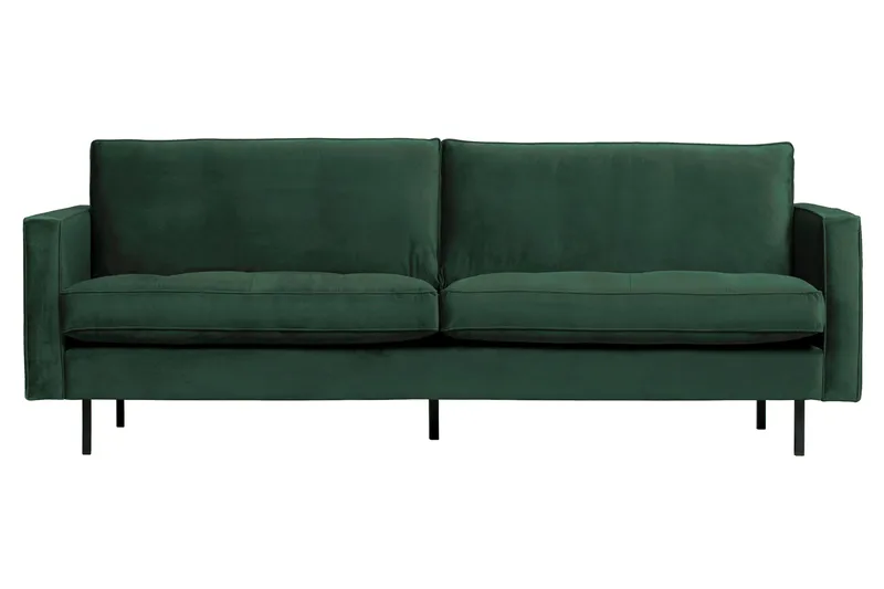 Lissbon 2-sits Soffa 230 cm i Sammet, Grön