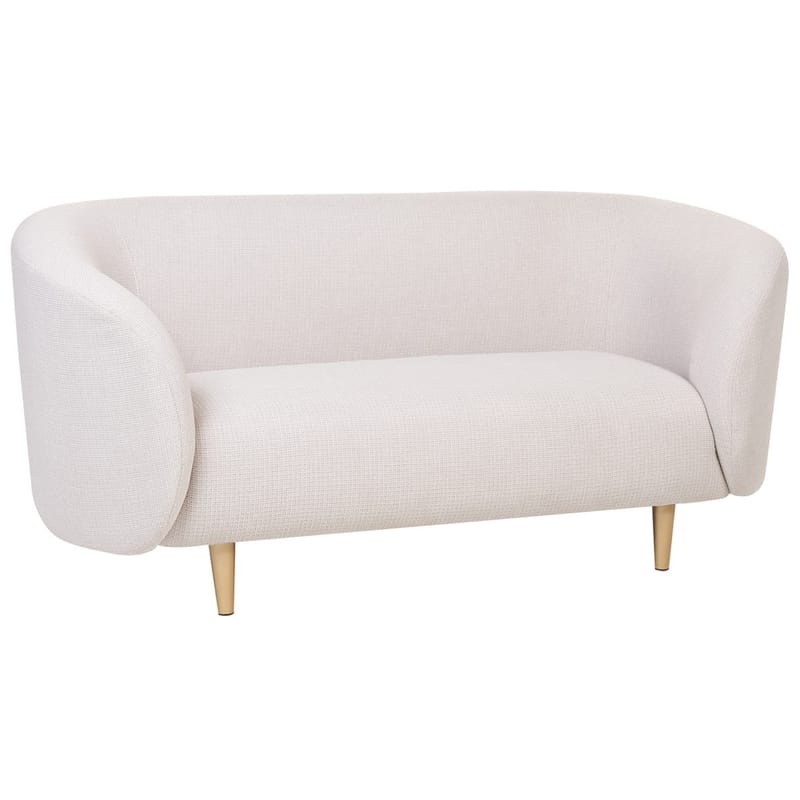 2-sits soffa Loen - Beige, guld - Möbler - Soffa - 2 sits soffa