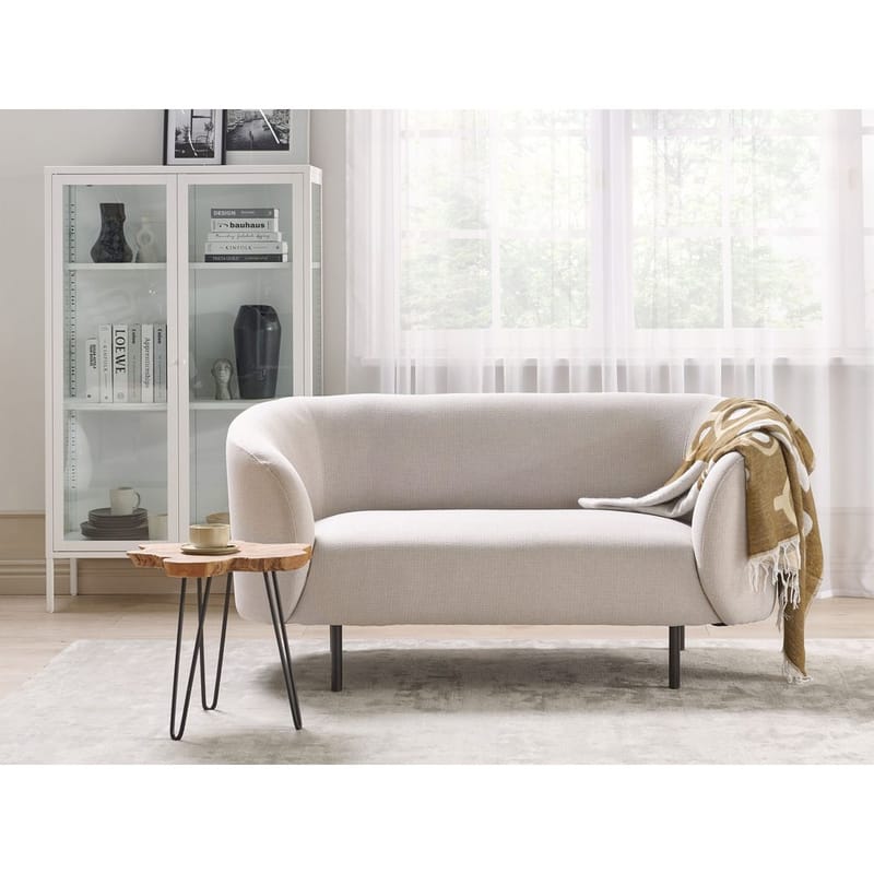 2-sits soffa Loen - Beige, svart - Möbler - Soffa - 2 sits soffa