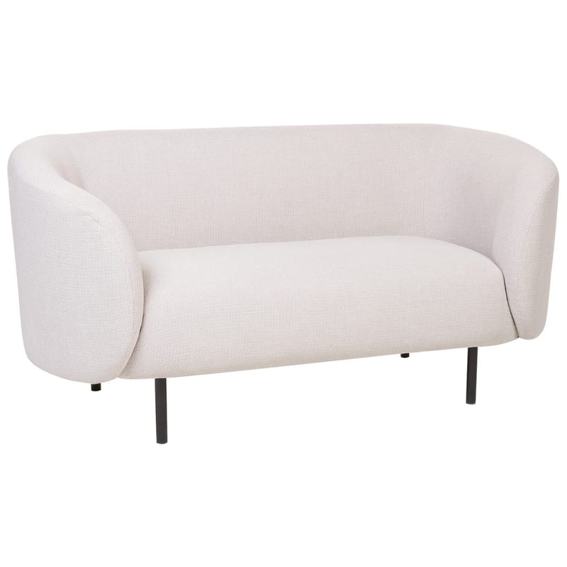 2-sits soffa Loen - Beige, svart - Möbler - Soffa - 2 sits soffa