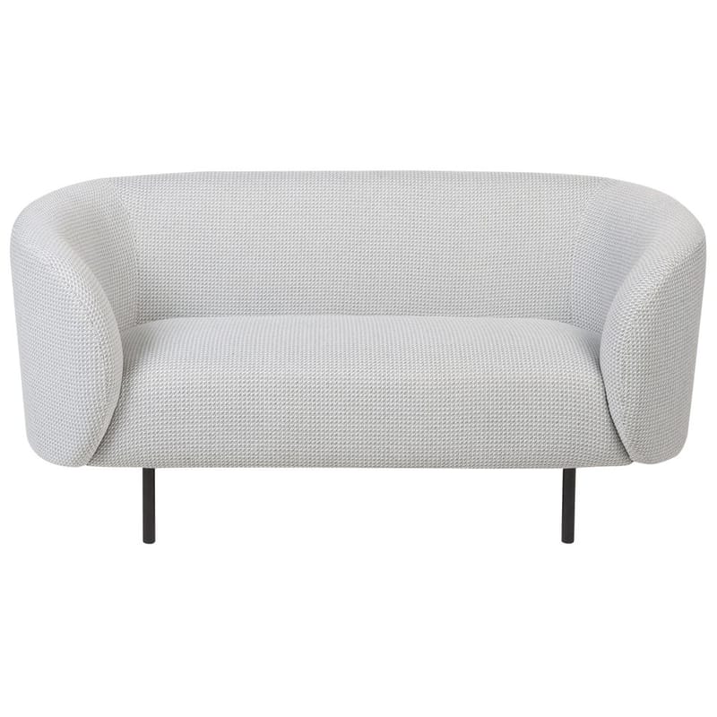 2-sits soffa Loen, Vit, Svart