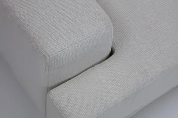 Lums 2-sits Soffa 200 cm i Tyg - Benvit - Möbler - Soffa - 2 sits soffa