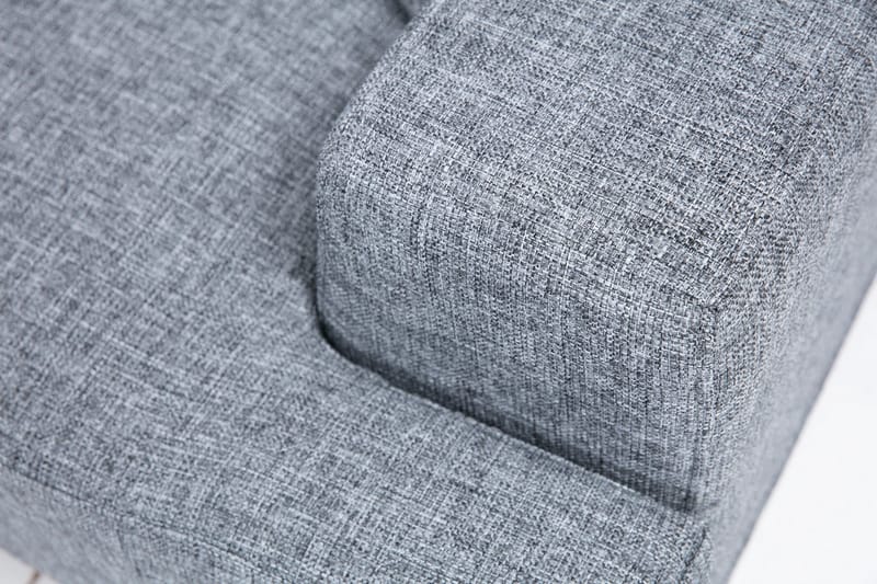 Lums 2-sits Soffa 200 cm i Tyg - Grå - Möbler - Soffa - 2 sits soffa
