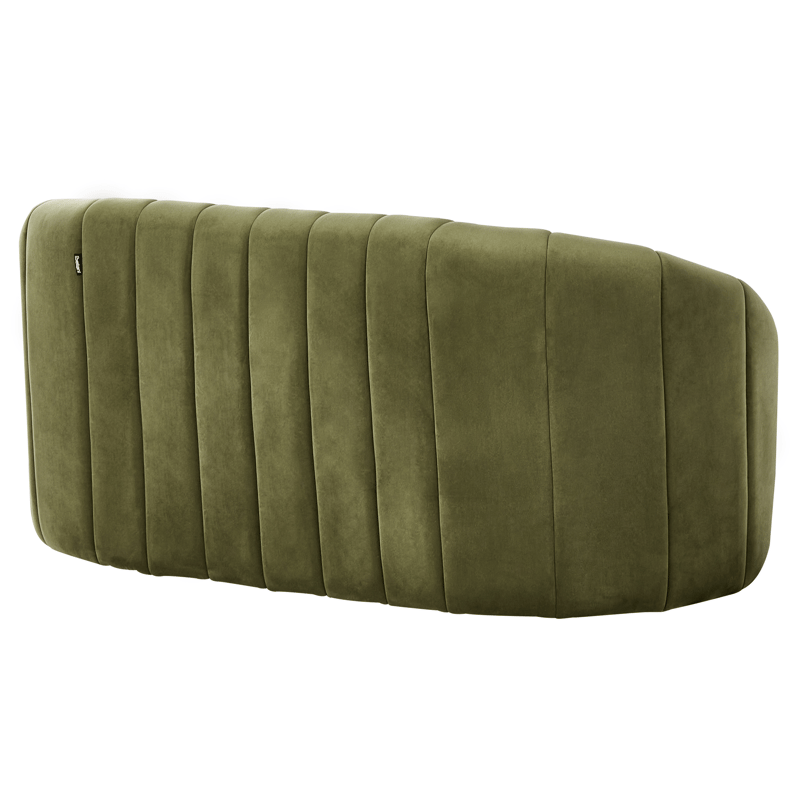 2-sits soffa Malung - Mörkgrön - Möbler - Soffa - Sammetssoffa