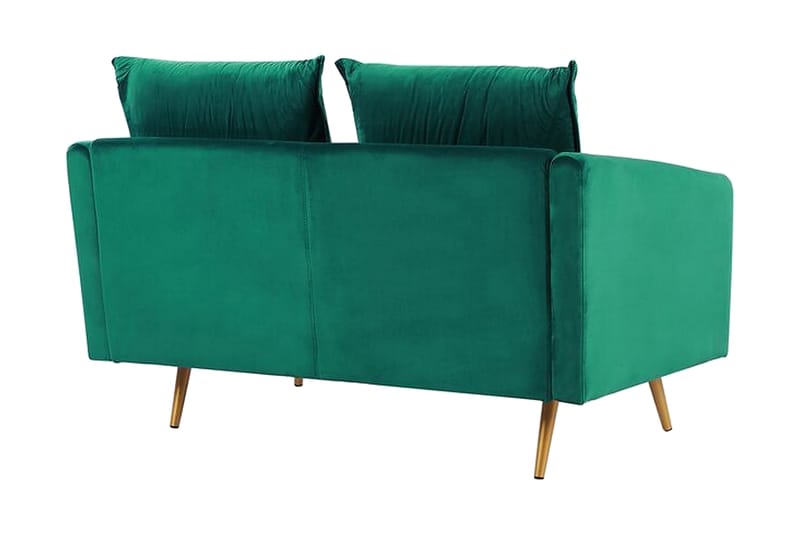 Maurana 2-sits Soffa - Sammet/Grön - Möbler - Soffa - 2 sits soffa