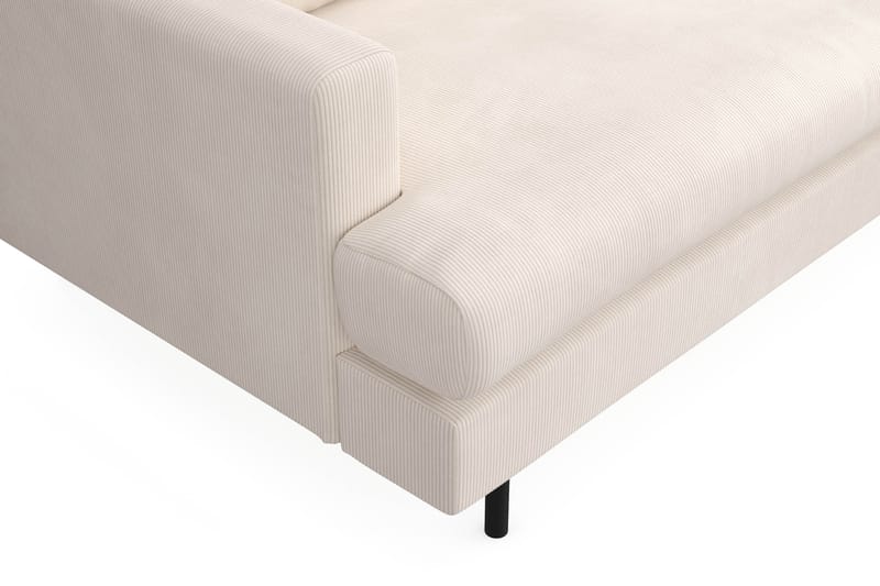 Menard Compact 3-sits Manchestersoffa - Beige - Möbler - Soffa - 3 sits soffa