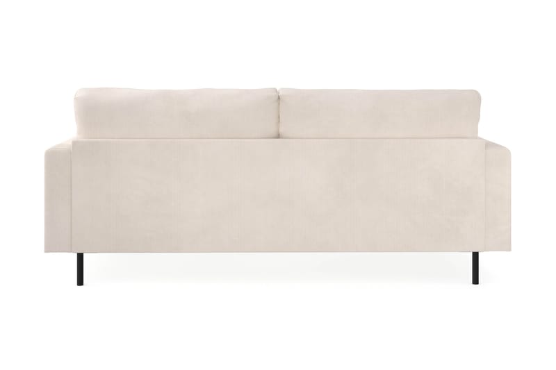 Menard Compact 3-sits Manchestersoffa - Beige - Möbler - Soffa - 3 sits soffa