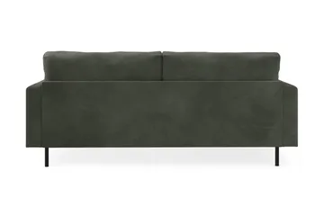 Menard Compact 3-sits Manchestersoffa - Mörkgrön - Möbler - Soffa - 3 sits soffa