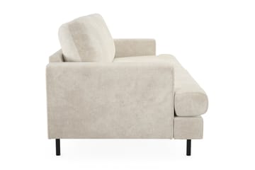 Menard Compact 3-sits Sammetssoffa - Krämvit - Möbler - Soffa - 3 sits soffa