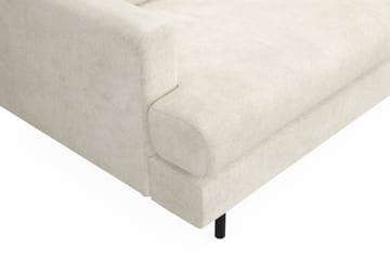 Menard Compact 3-sits Sammetssoffa - Krämvit - Möbler - Soffa - 3 sits soffa