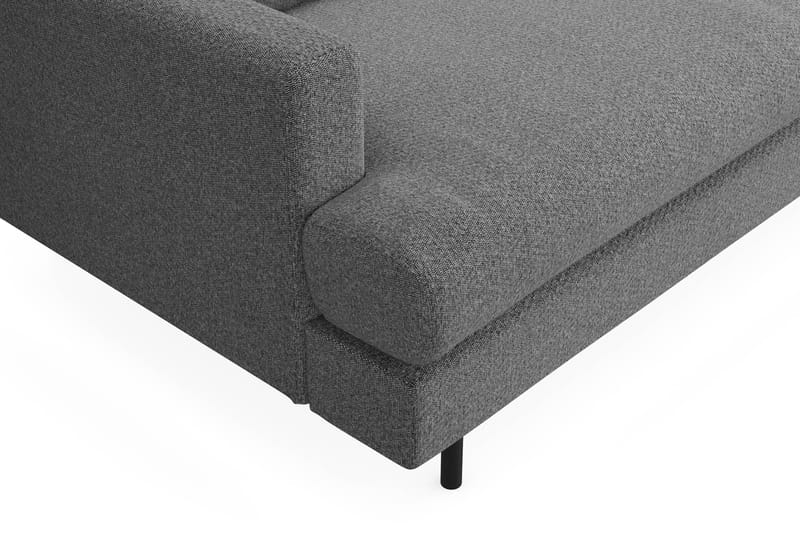 Menard Compact 3-sits Tygsoffa - Mörkgrå - Möbler - Soffa - 3 sits soffa