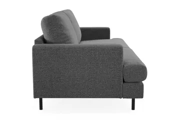 Menard Compact 3-sits Tygsoffa - Mörkgrå - Möbler - Soffa - 3 sits soffa