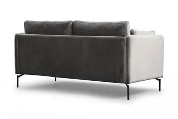 Mezonzo 2-sits Soffa - Grå - Möbler - Soffa - 2 sits soffa