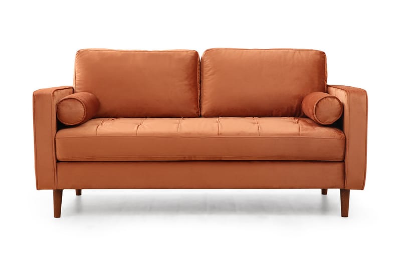 Mirrilnesh Soffa 2-sits - Orange - 2 sits soffa