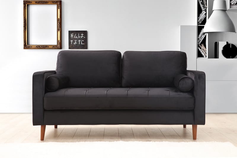 Mirrilnesh Soffa 2-sits - Svart - Möbler - Soffa - 2 sits soffa