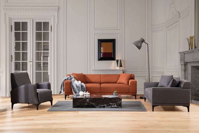 Mississauga Soffa 2-sits - Antracit - Möbler - Soffa - 2 sits soffa