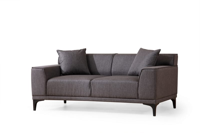 Mississauga Soffa 2-sits - Antracit - 2 sits soffa