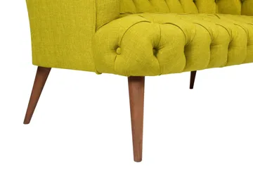 Monroew 2-sits Soffa - Grön/Natur - Möbler - Soffa - 2 sits soffa