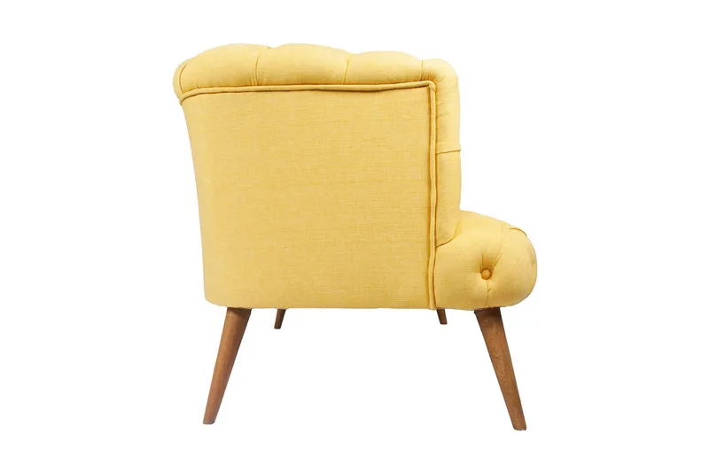 Monroew 2-sits Soffa - Gul/Natur - Möbler - Soffa - 2 sits soffa