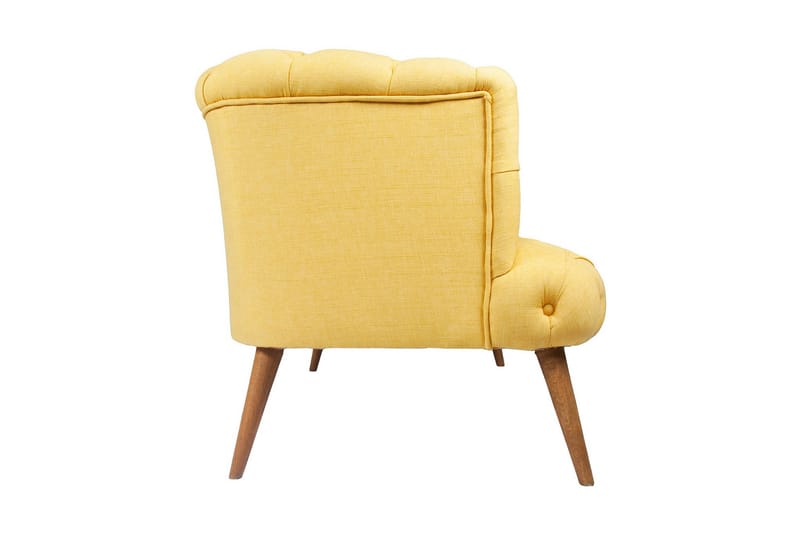 Monroew 2-sits Soffa - Gul/Natur - Möbler - Soffa - 2 sits soffa