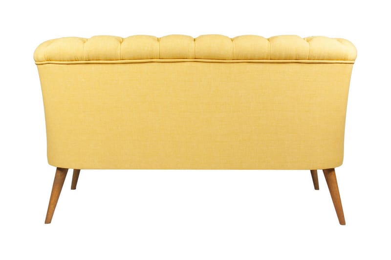 Monroew 2-sits Soffa - Gul/Natur - Möbler - Soffa - 2 sits soffa