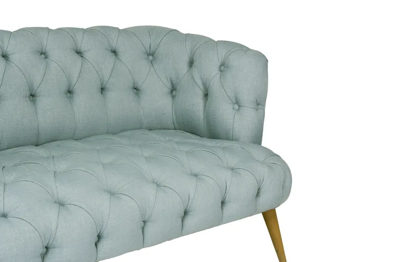 Monroew 2-sits Soffa - Indigoblå/Natur - Möbler - Soffa - 2 sits soffa