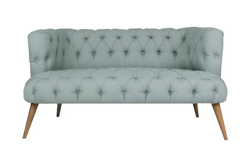 Monroew 2-sits Soffa - Indigoblå/Natur - Möbler - Soffa - 2 sits soffa