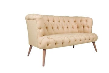 Monroew 2-sits Soffa - Krämvit/Natur - Möbler - Soffa - 2 sits soffa