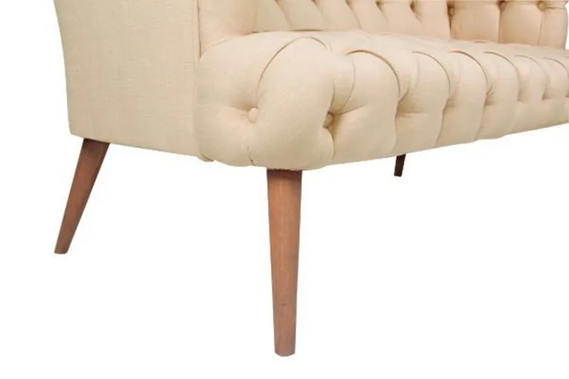 Monroew 2-sits Soffa - Krämvit/Natur - Möbler - Soffa - 2 sits soffa