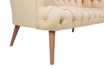 Monroew 2-sits Soffa - Krämvit/Natur - Möbler - Soffa - 2 sits soffa
