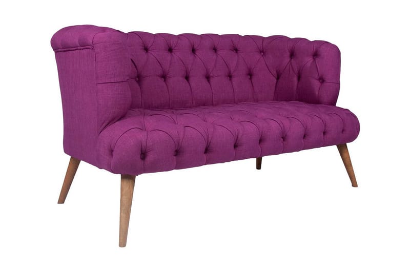 Monroew 2-sits Soffa - Lila/Natur - Möbler - Soffa - 2 sits soffa