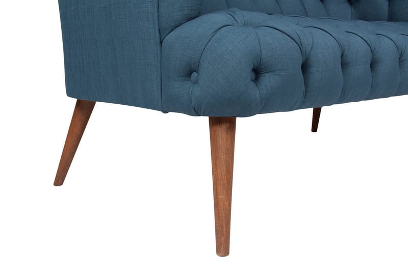 Monroew 2-sits Soffa - Mörkblå/Natur - Möbler - Soffa - 2 sits soffa