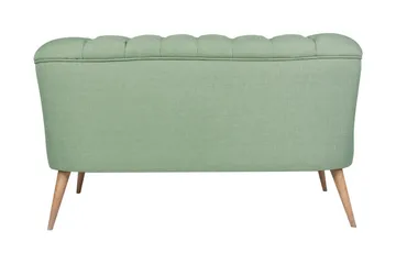 Monroew 2-sits Soffa - Petrolgrön/Natur - Möbler - Soffa - 2 sits soffa