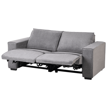 2-sits soffa Nukari - Grå - Möbler - Soffa - Biosoffa & reclinersoffa - 2 sits biosoffa & reclinersoffa