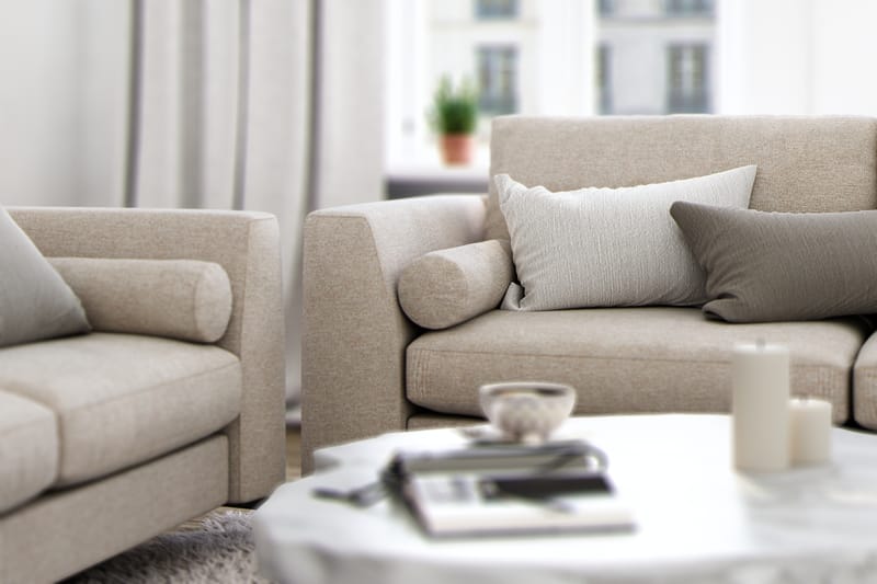 Ocean Lyx 3-sits Soffa - Beige - Möbler - Soffa - 2 sits soffa