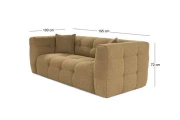 Octavian Soffa 2-sits - Khaki - Möbler - Soffa - 2 sits soffa