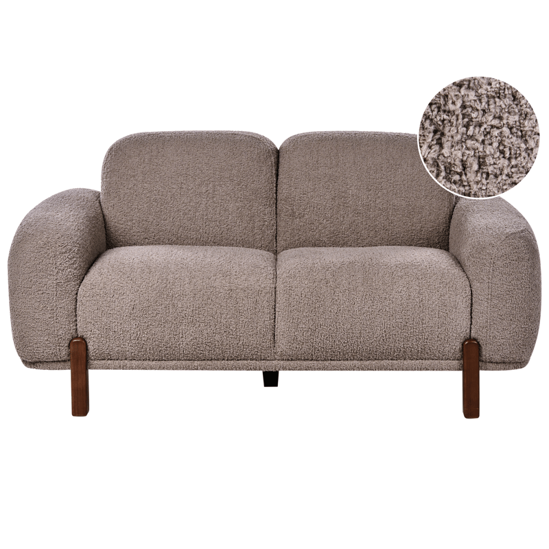 2-sits soffa Odnes i Bouclé - Beige - Möbler - Soffa - 2 sits soffa