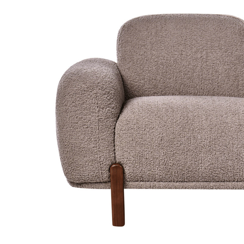 2-sits soffa Odnes i Bouclé - Beige - Möbler - Soffa - 2 sits soffa