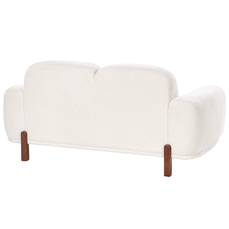 2-sits soffa Odnes i Bouclé - Vit - Möbler - Soffa - 2 sits soffa