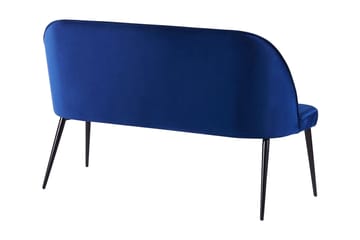 Osbyn 2-sits Soffa - Sammet/Blå - Möbler - Soffa - Kökssoffa & pinnsoffa