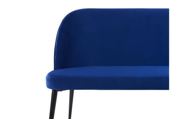 Osbyn 2-sits Soffa - Sammet/Blå - Möbler - Soffa - Kökssoffa & pinnsoffa
