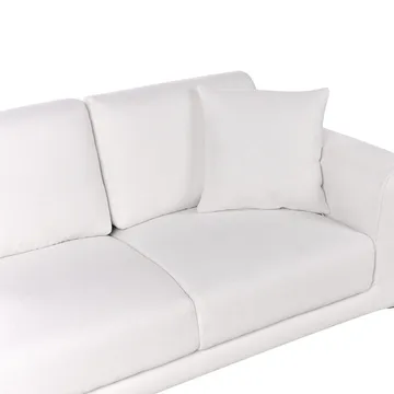 2-sits soffa Reinen - Vit, Svart - Möbler - Soffa - 2 sits soffa