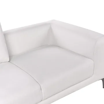2-sits soffa Reinen - Vit, Svart - Möbler - Soffa - 2 sits soffa